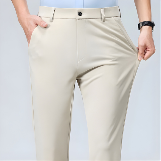 KOSTYMBYXOR STRETCH - Beige / 29
